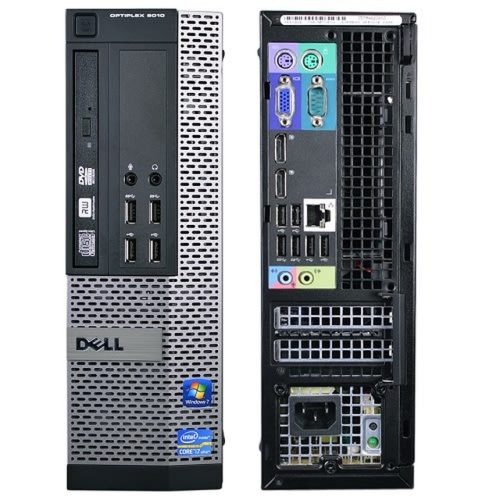 PC Bureau Dell Optiplex 790 SFF - Intel I5-2400, 8Go RAM, SSD 120Go + HDD 500Go, Windows 10