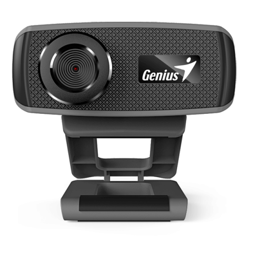 Genius FaceCam 1000X HD 720p Webcam 3X digital zoom MIC built in Universal clip fits LCD monitors