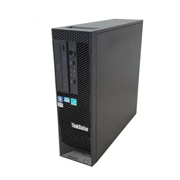 Lenovo ThinkStation C30 Compact Workstation Dual CPU Upto 3.2Ghz 15MB Cache  32GB 128GB SSD 800W Power Supply