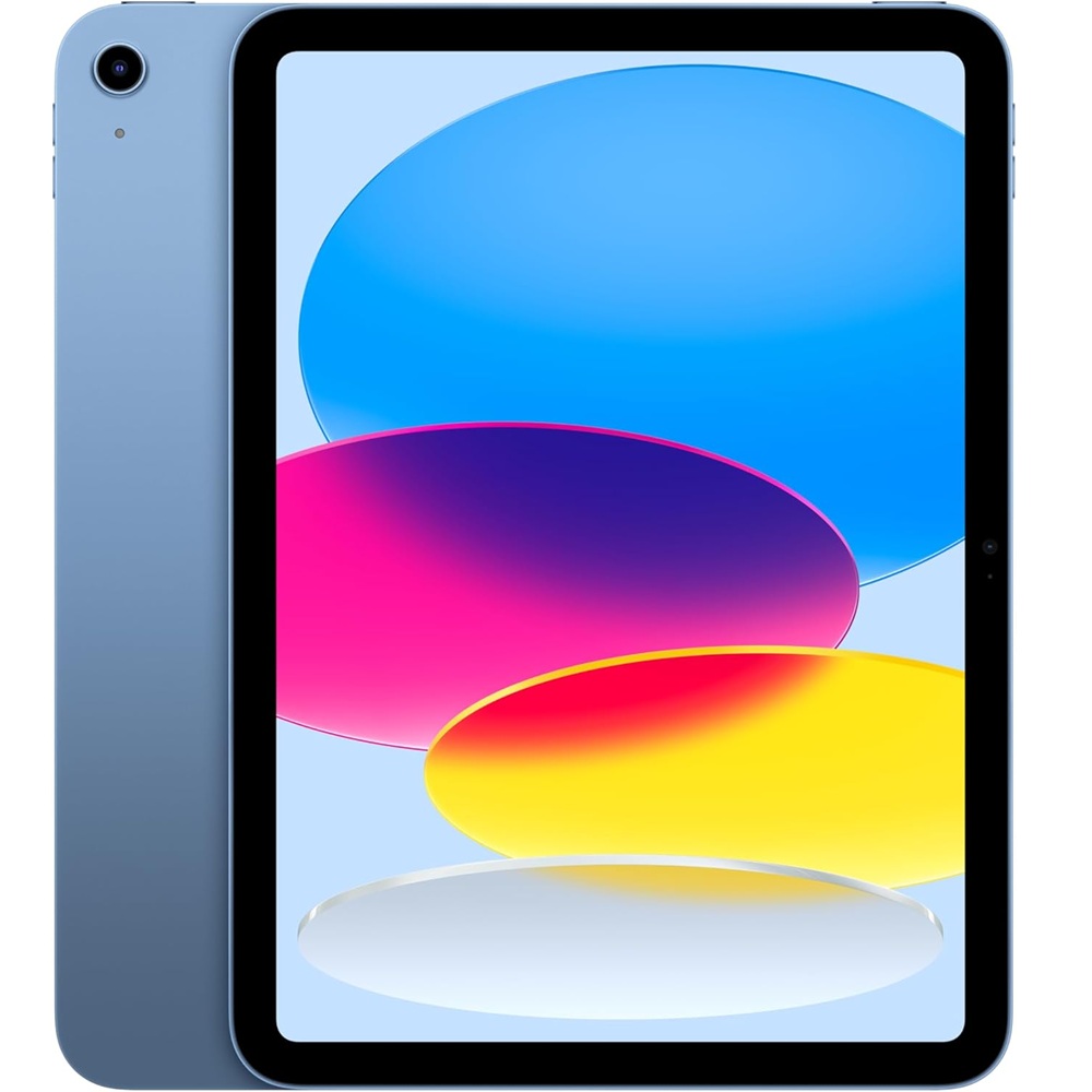 Apple IPad 10 (10th Gen) Wi-Fi Cellular 256GB Blue A2696 12MP front/12MP Back Camera, Touch ID