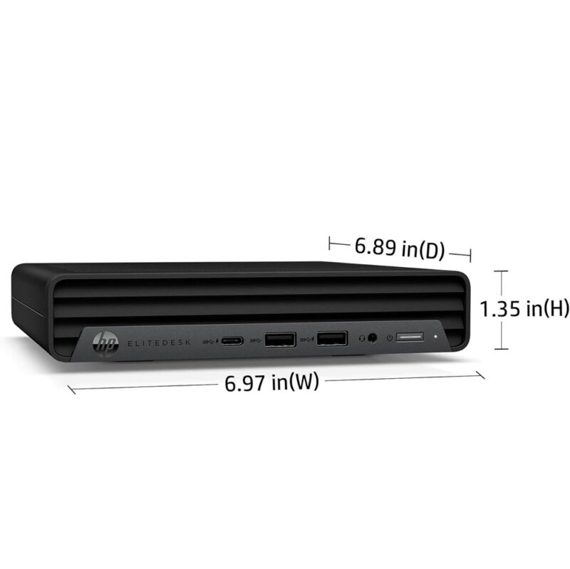 HP EliteDesk 800 G6 Desktop Mini PC i5 10500T 16GB DDR4 256GB NVMe W11 Pro - Image 3