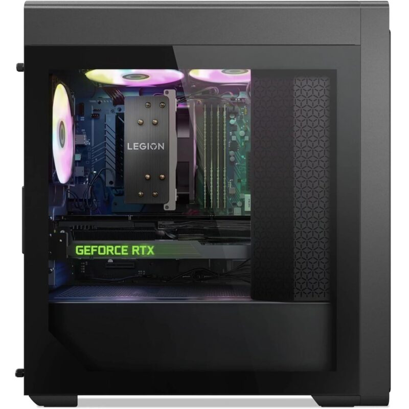 Lenovo Legion 5i Desktop - Intel Core i5 14400F 10 Cores Up to 4.7Ghz Each 32GB DDR5 1TB NVIDIA GeForce RTX 4060 8GB Graphics - Storm Grey - Image 5