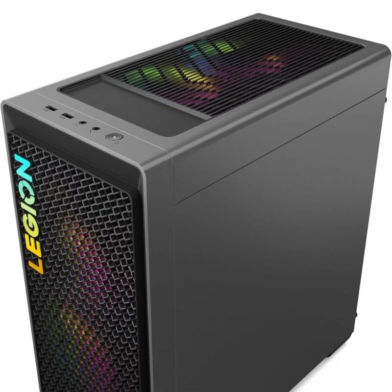 Lenovo Legion 5i Desktop - Intel Core i5 14400F 10 Cores Up to 4.7Ghz Each 32GB DDR5 1TB NVIDIA GeForce RTX 4060 8GB Graphics - Storm Grey - Image 2