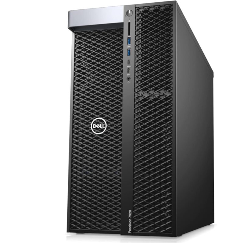 Dell Precision 7920 Tower 2 x Intel Xeon Silver 4210R 64GB DDR4 1TB NVMe 2TB HDD NVIDIA Quadro RTX 4000 8GB DDR6 W11 Pro