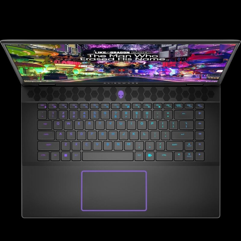 Alienware m16 R2 Gaming Laptop Ultra 7 16 Cores Up to 4.8Ghz each 16GB DDR5 1TB NVMe 16-Inch QHD 240Hz 3ms 100sRGB RTX 4070 8GB DDR6 WiFi 7 W11 - Image 7