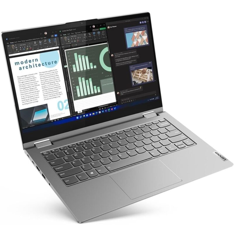 Lenovo ThinkBook 14s Yoga G3 IRU i5 1335u Up to 4.6 Ghz 10 Core 16GB 256GB NVMe 14”FHD Touch Screen W11 Pro - Image 3
