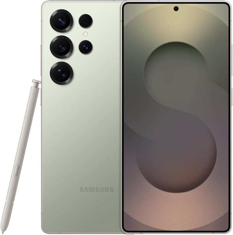 Samsung Galaxy S25 Ultra 5G Dual SIM Smartphone 12GB 256GB Jade Green - Open Box New Samsung Warranty