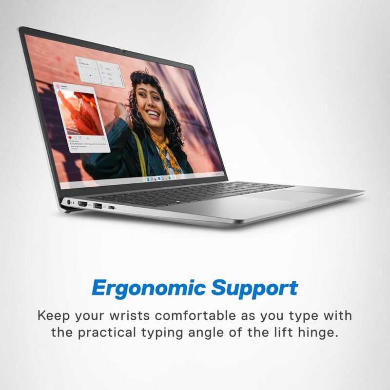 Dell Inspiron 3530 i5 13th Gen 10 Cores Up to 4.6Ghz 16GB DDR4 512GB NVMe 15.6”FHD Intel Iris Graphics W11 Home - Image 3