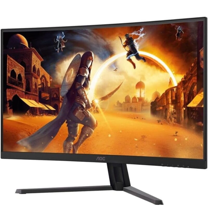 AOC CQ32G4E 31.5 Inch 2560 x 1440 QHD 1ms 180Hz VA Gaming Curved Monitor - HDMI, DisplayPort - Image 4