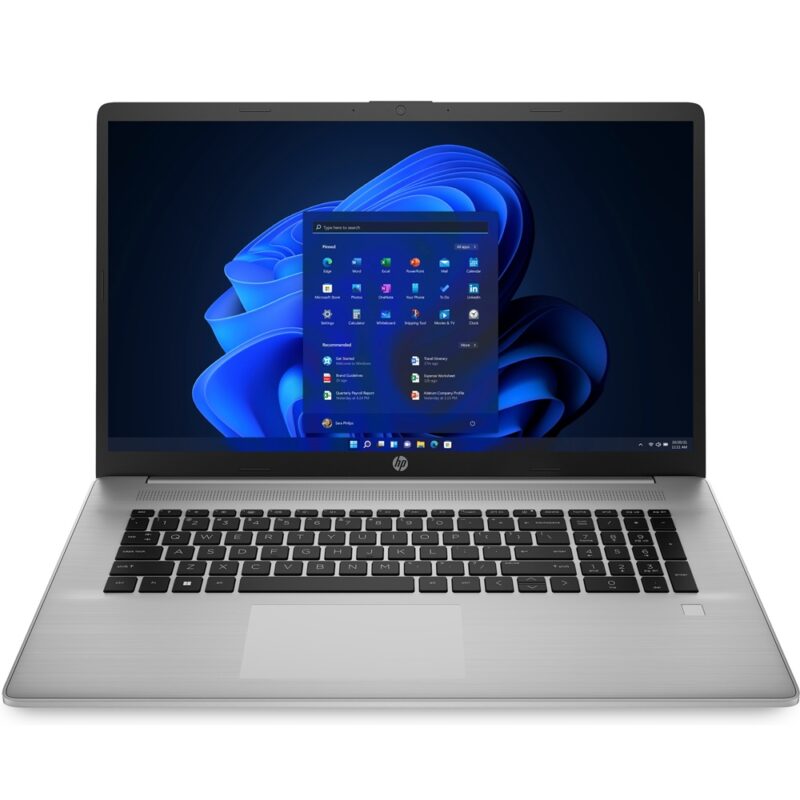 HP 470 G8 Notebook PC i5 17.3-Inch FHD i5 1135G7 Up to 4.2Ghz 8GB DDR4 256GB NVMe NVIDIA MX450 2GB W11