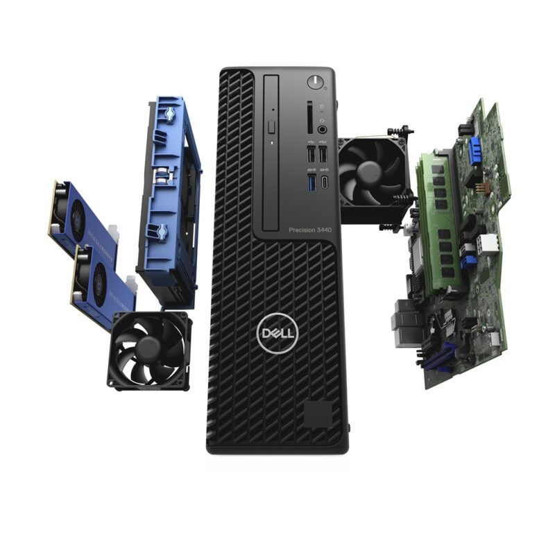 Dell Precision 3440 SFF i7 10700 Up to 4.8Ghz 8 Cores 32GB DDR4 512 GB NVME QUADRO P1000 4GB GDDR5 W11 - Image 2