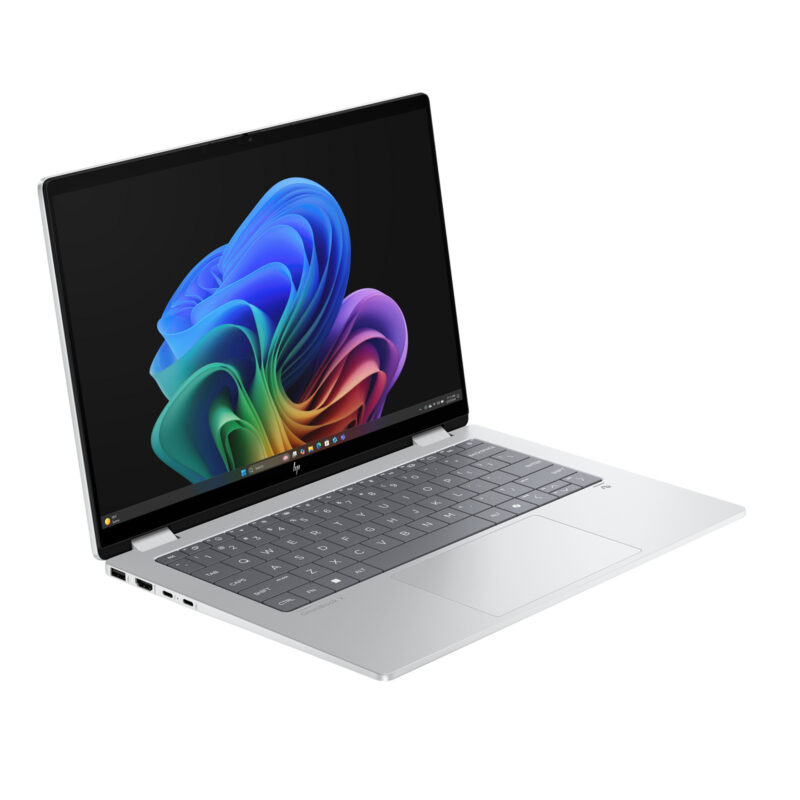 HP OmniBook X Flip Laptop 14-fm0015TU Ultra 7 258V 32GB LDDR5 1TB NVMe 14” 2K IPS LED 400 nits Poly Studio Win 11 - Image 2