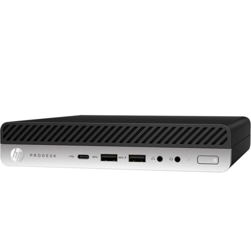 Hp Pro Desk 600 G5 Mini PC i5 9500T 6 Cores p Up to 3.7 Ghz 16GB DDR4 256GB NVMe W11 Pro WiFi Bluetooth