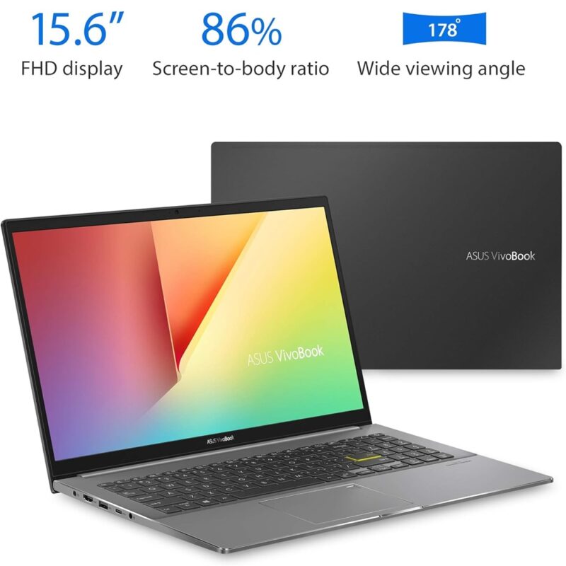 Asus VivoBook S533EA i7 1165G7 Up to 4.7Ghz 16GB DDR4 512GB NVMe W11 Pro 15.6-Inch FHD - Image 2