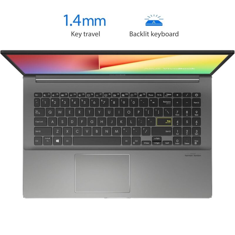 Asus VivoBook S533EA i7 1165G7 Up to 4.7Ghz 16GB DDR4 512GB NVMe W11 Pro 15.6-Inch FHD - Image 4