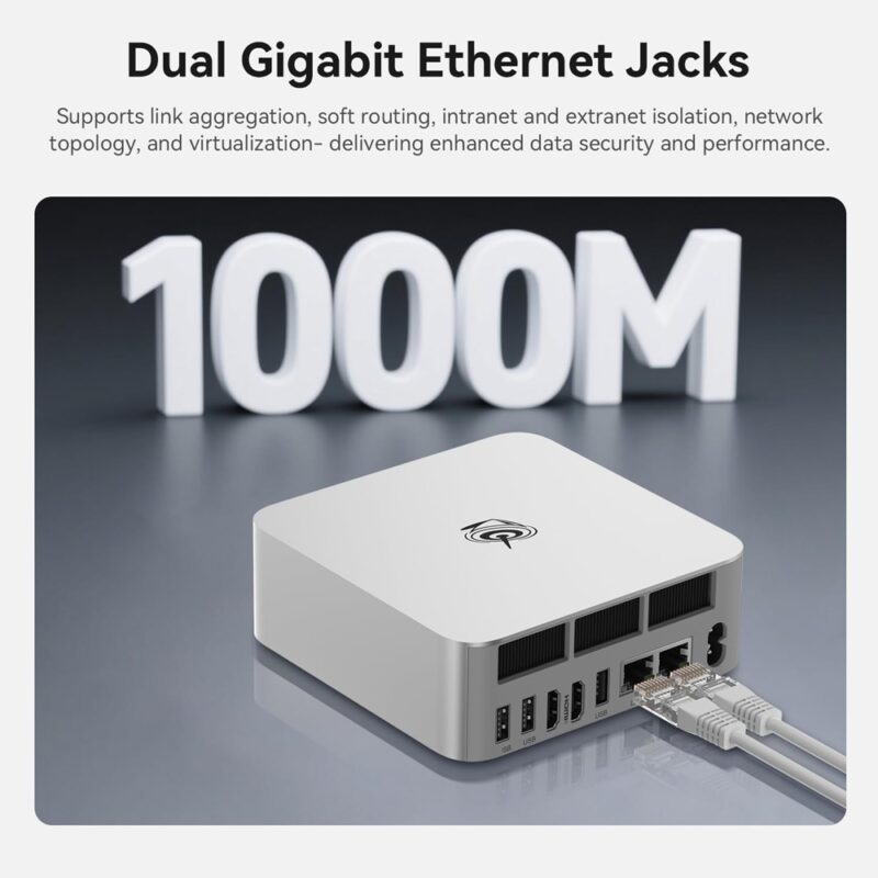 Beelink EQi13 Pro i5-13500H 12 Cores 16 Threads Up to 4.7Ghz Each 32GB 500GB Intel Iris XE Graphics 2x HDMI, 2xRJ45 WiFi 6 Mini PC 3yr wty - Image 5