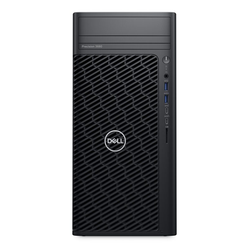 Dell Precision 3680 Tower Workstation i7 14700K 20 Cores Up to 5.6Ghz Each 33MB Cache 32GB DDR5 1TB NVMe Class 40 NVIDIA RTX 2000 Ada 16GB DDR6 W11 Pro