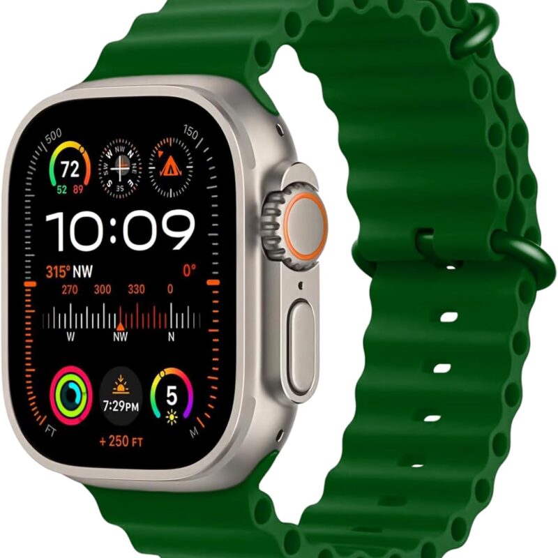 Brand New Smart Watch with Air Pods T1000 Ultramax 49mm with 7 Watch Bands