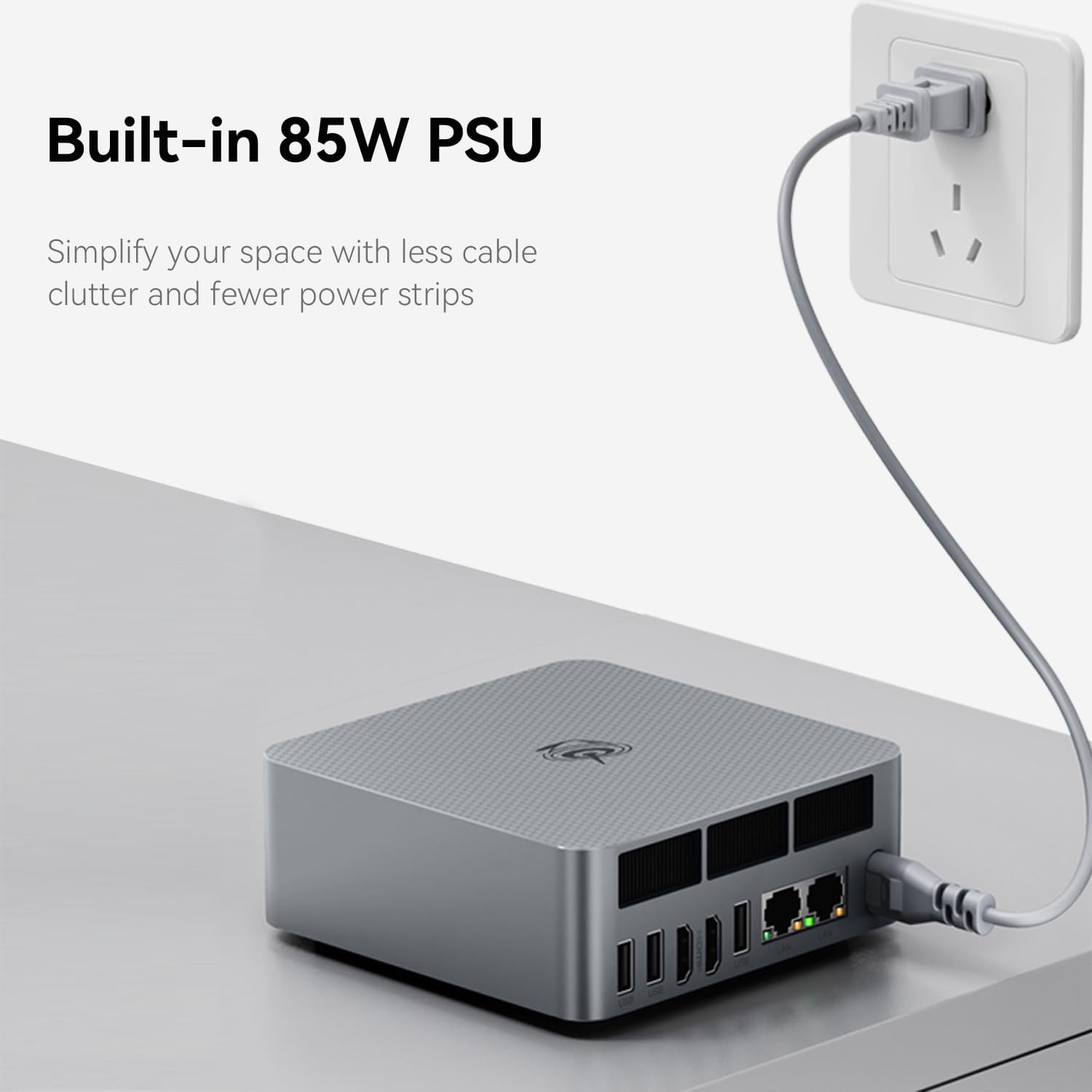 Beelink EQR6 AMD Ryzen 7 6800H 8 Cores 4.7GHz 32GB RAM 500GB SSD Mini PC 3YR W11 Pro - Image 3