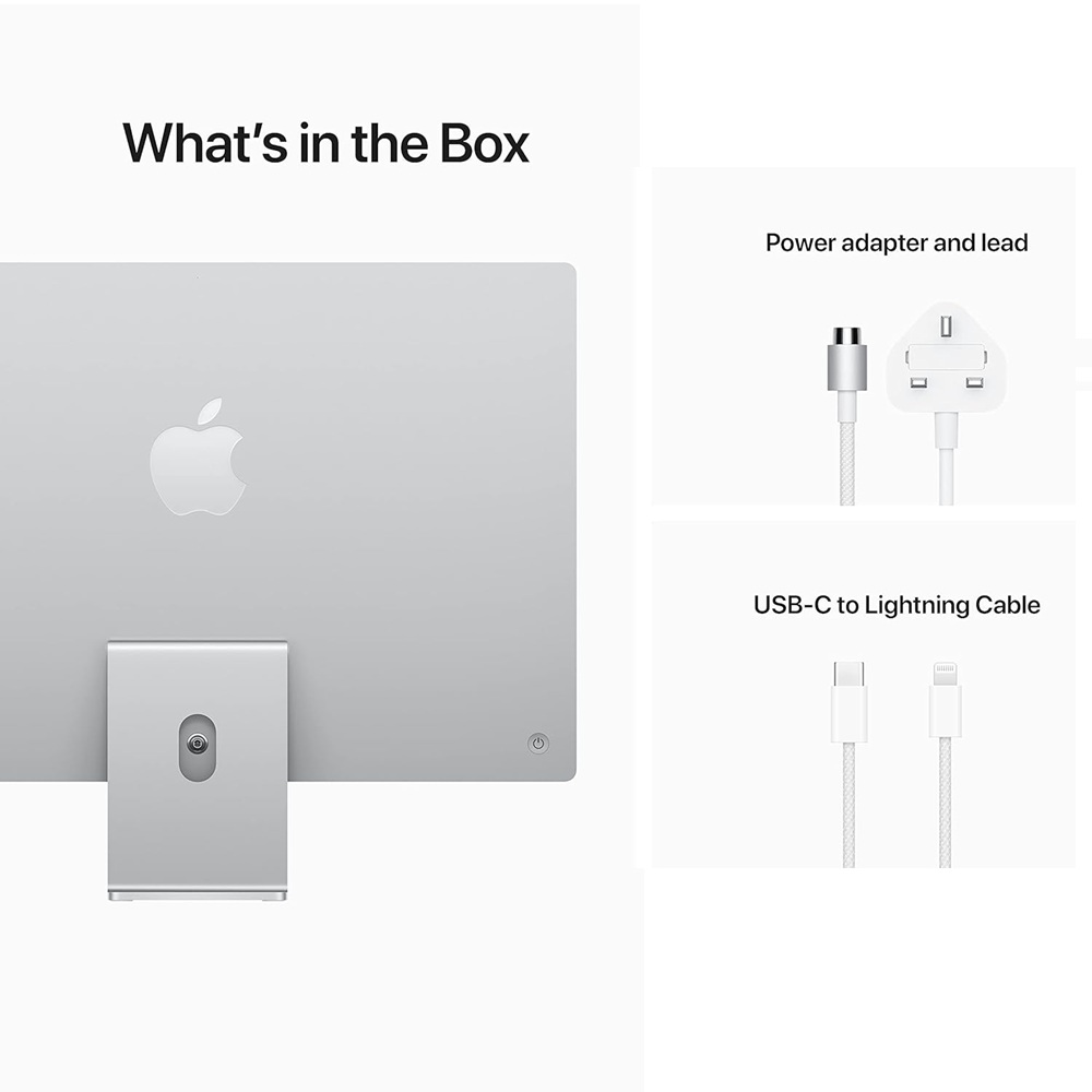 APPLE IMAC21,1 24 M1 8 CORE 16GB DDR4 512GB NVME WEBCAM 24-Inch 4.5K 500Nits MAC OS TAHOE - Image 5