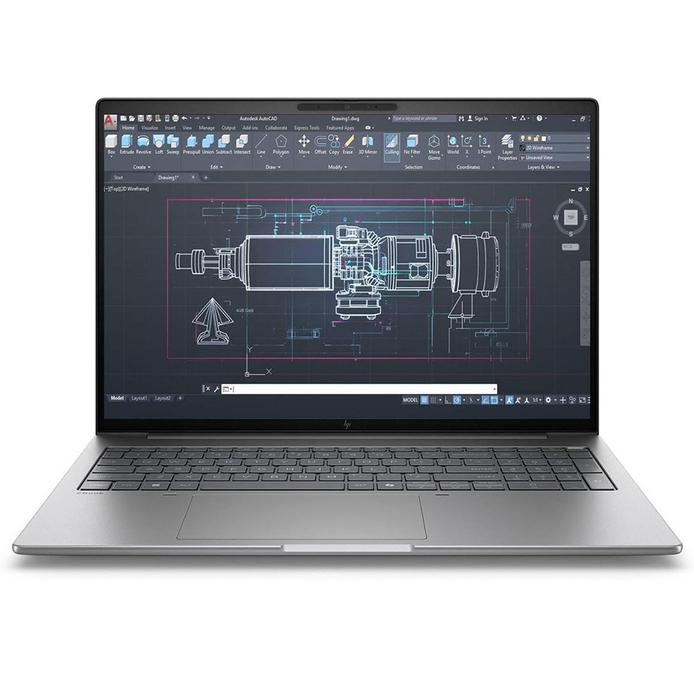 HP ZBook 8 G1i 16 U7 255H 32GB DDR5 1TB NVMe TLC WiFi 7 BT 5.4 NVIDIA RTX A500 Touchscreen 77Whr Battery HP 140W PSU Numeric Keyboard - 3 Year HP WTY