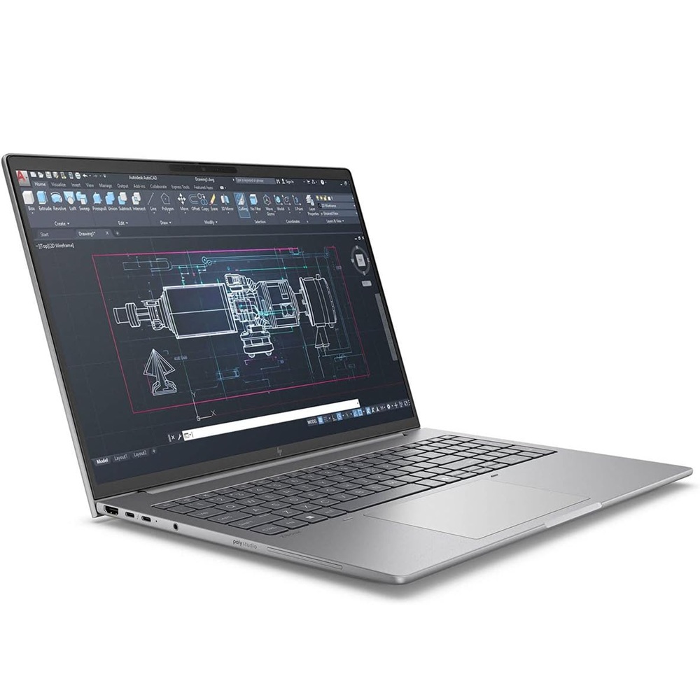 HP ZBook 8 G1i 16 U7 255H 64GB DDR5 2TB NVMe TLC WiFi 7 BT 5.4 16-Inch Touchscreen 77Whr Battery HP 140W PSU Numeric Keyboard - 3 Year HP Wty - Image 2