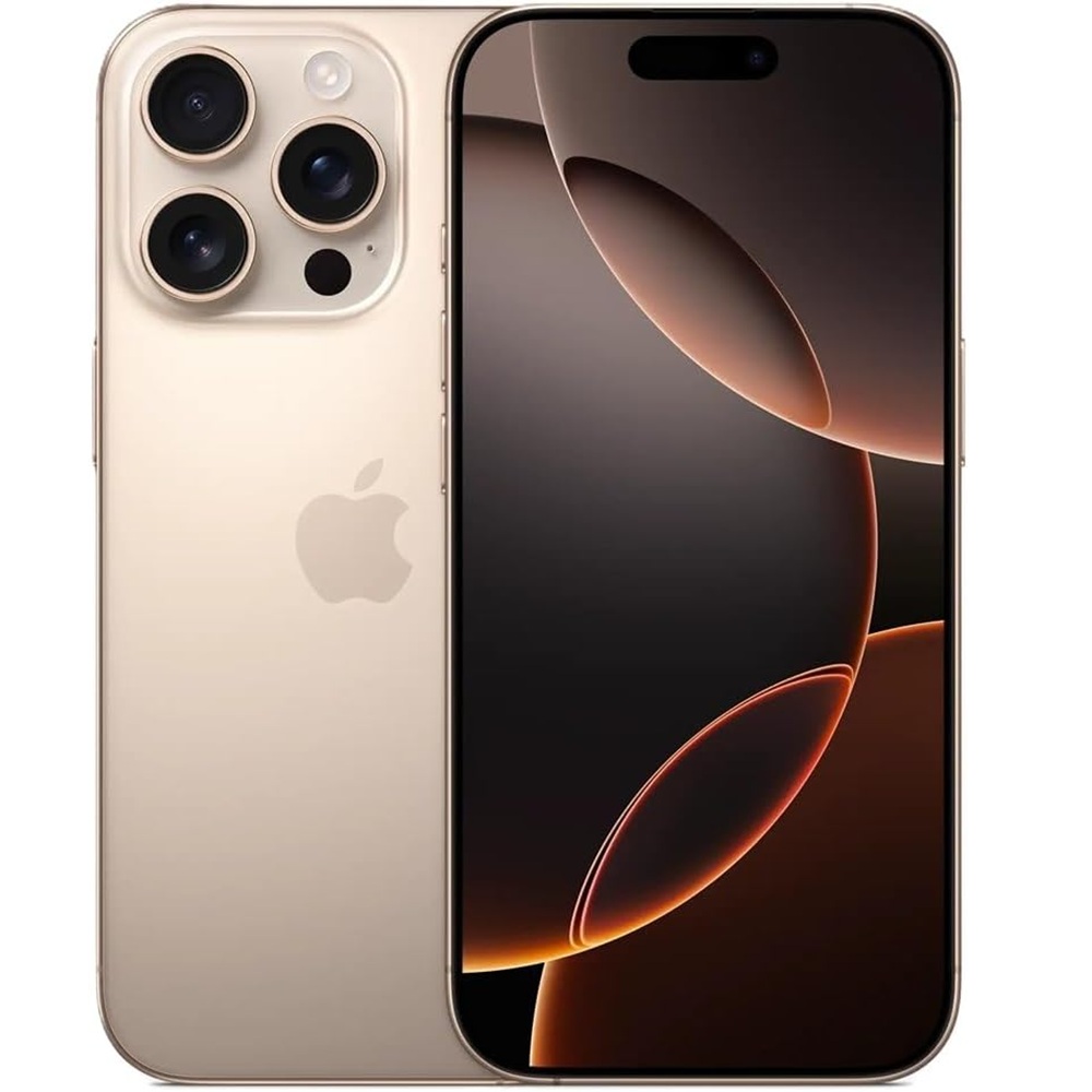 Apple iPhone 16 Pro Max 256GB Desert – Titanium Design, 6.9" Super Retina XDR, A18 Pro Chip, 5G