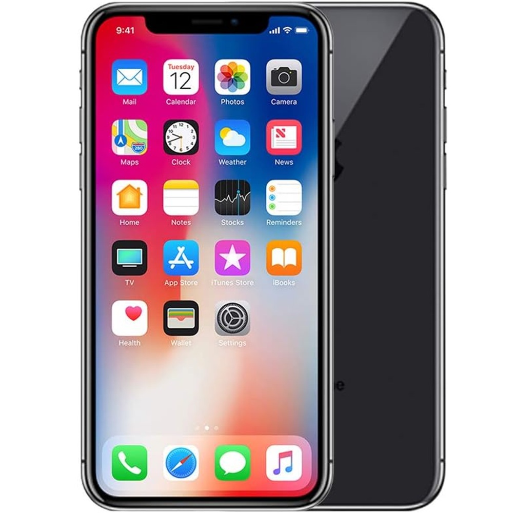 Apple iPhone X A11 Bionic Chip 256GB 5.8-Inch OLED Retina Display – Black – Unlocked – Excellent Condition
