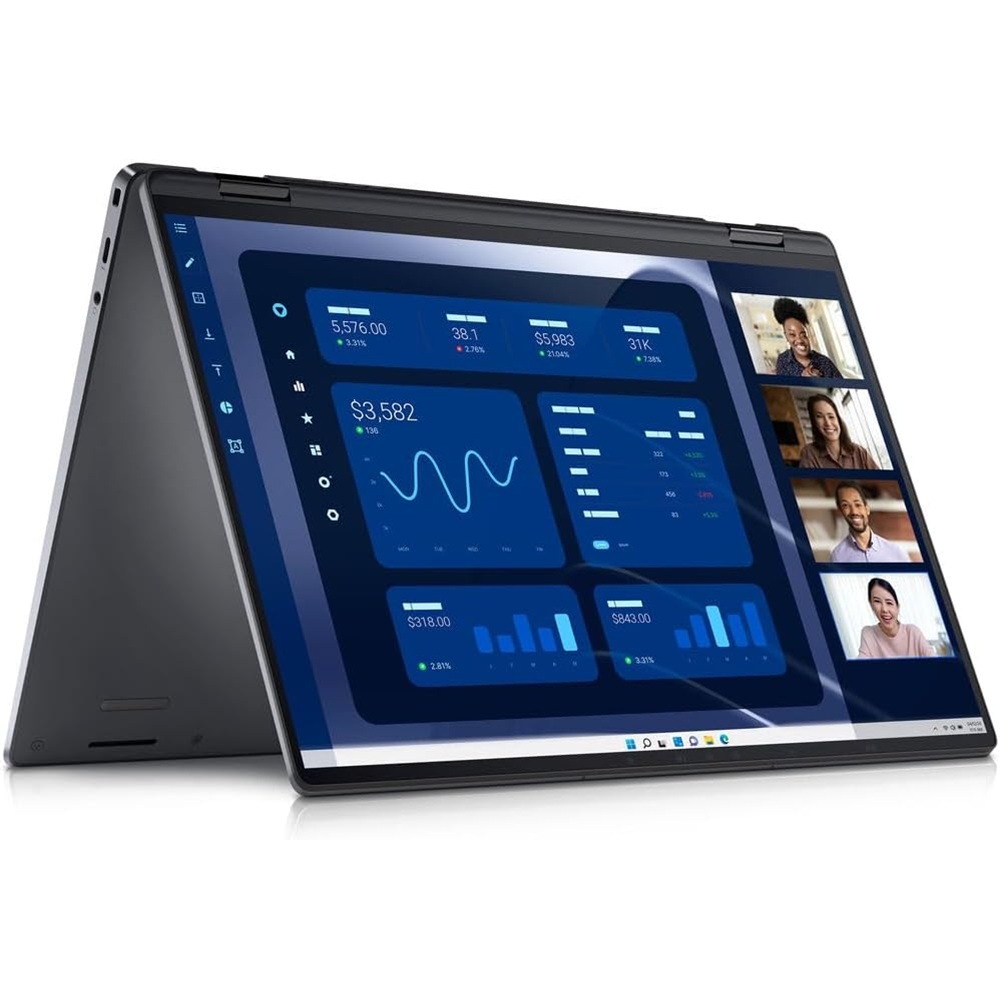 Dell Latitude 9450 2-in-1 Ultra 7 165U 12 Cores Up to 4.9Ghz 16GB LDDR5 7467MT/s 512GB NVMe 14-Inch QHD 500 Nits W11 Pro - Image 3
