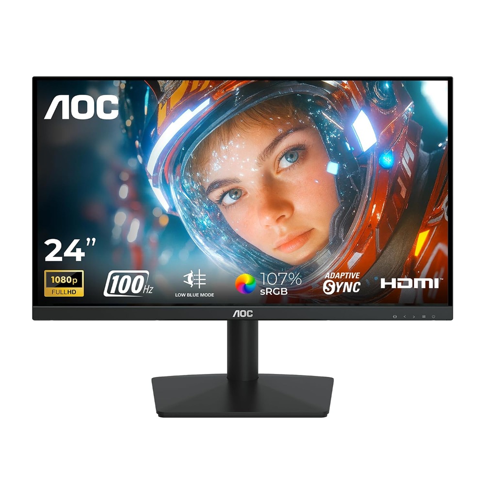 AOC 24B15H3 23.8" Full HD IPS Monitor | 120Hz Refresh Rate | 1ms MPRT | Adaptive Sync
