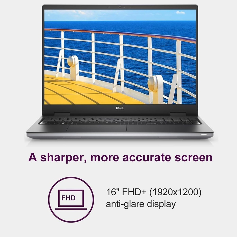 Dell Precision 7680 i9 13950HX 36MB Cache Up to 5.5Ghz 24 Cores 64GB DDR5 512GB NVMe 16-Inch FHD+ W11 Pro - Image 4