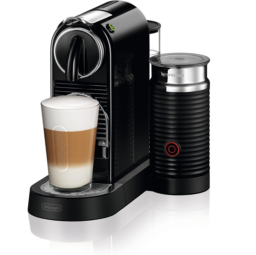 NespresĀso CitiZandMilk Black Ultra Compact Design 1 Litre Cap - Brand New 1 Year Wty