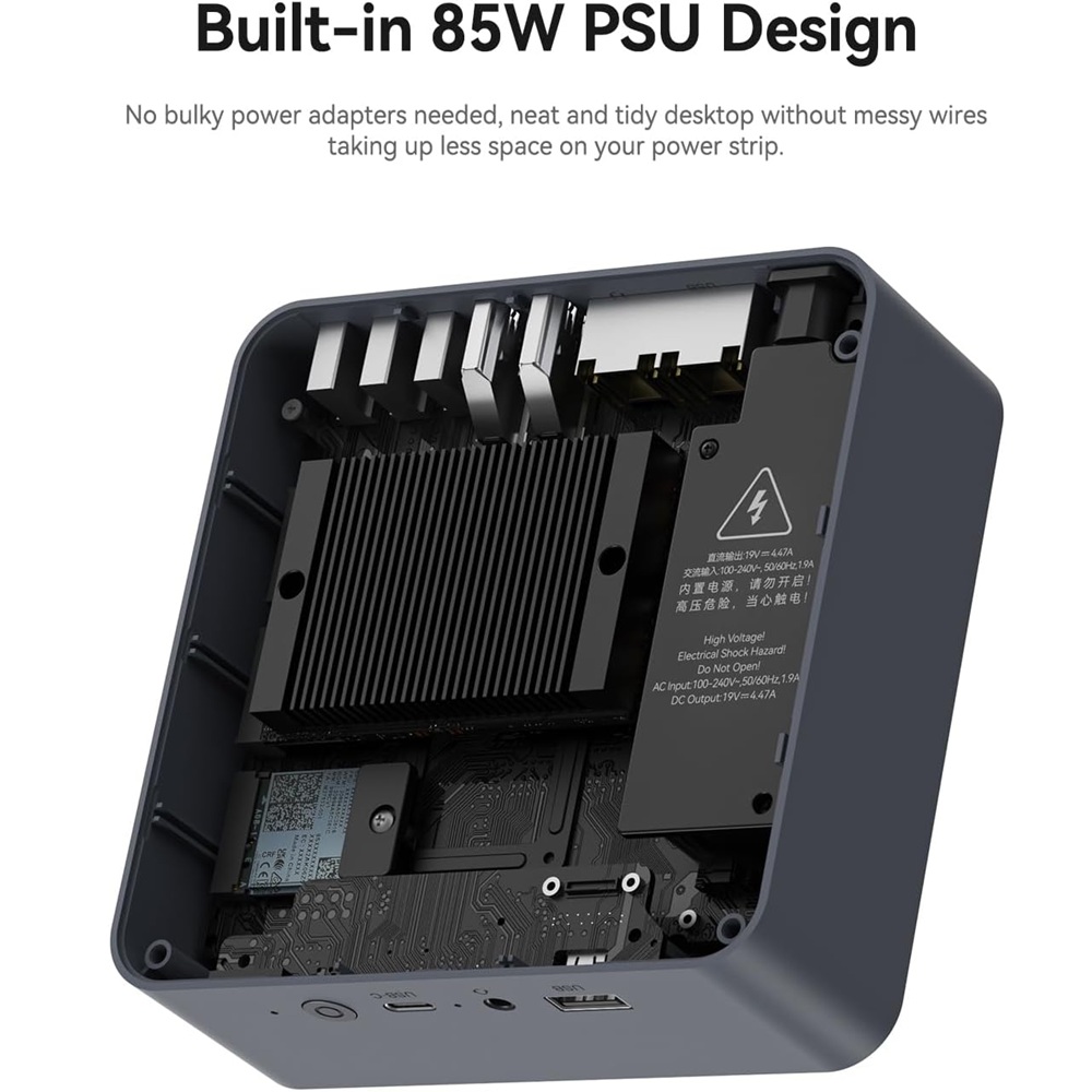 Beelink EQi13 i5-13500H 12 Cores 16 Threads Up to 4.7Ghz Each 16GB DDR4 500GB Intel Iris XE Graphics 2x HDMI, 2xRJ45 WiFi 6 Mini PC 3yr wty - Image 8
