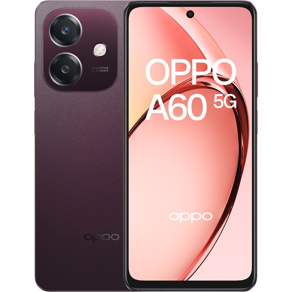 OPPO A60 NEBULA RED 6.67" Display | 5G Connectivity | Long Battery Life Dual SIM Smartphone