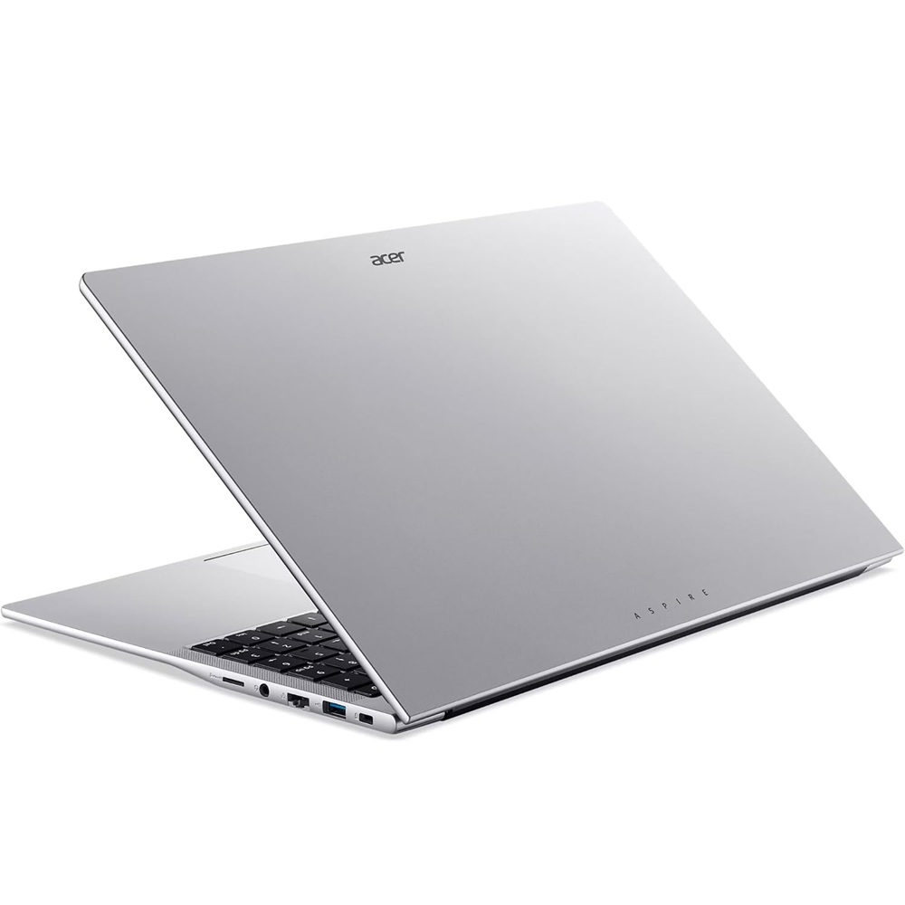Acer Aspire Lite AL16-54P-54WF 16-Inch WUXGA Laptop, Intel Core 5 120U, 8GB RAM, 512GB NVMe SSD, English Keyboard, Silver - Image 3