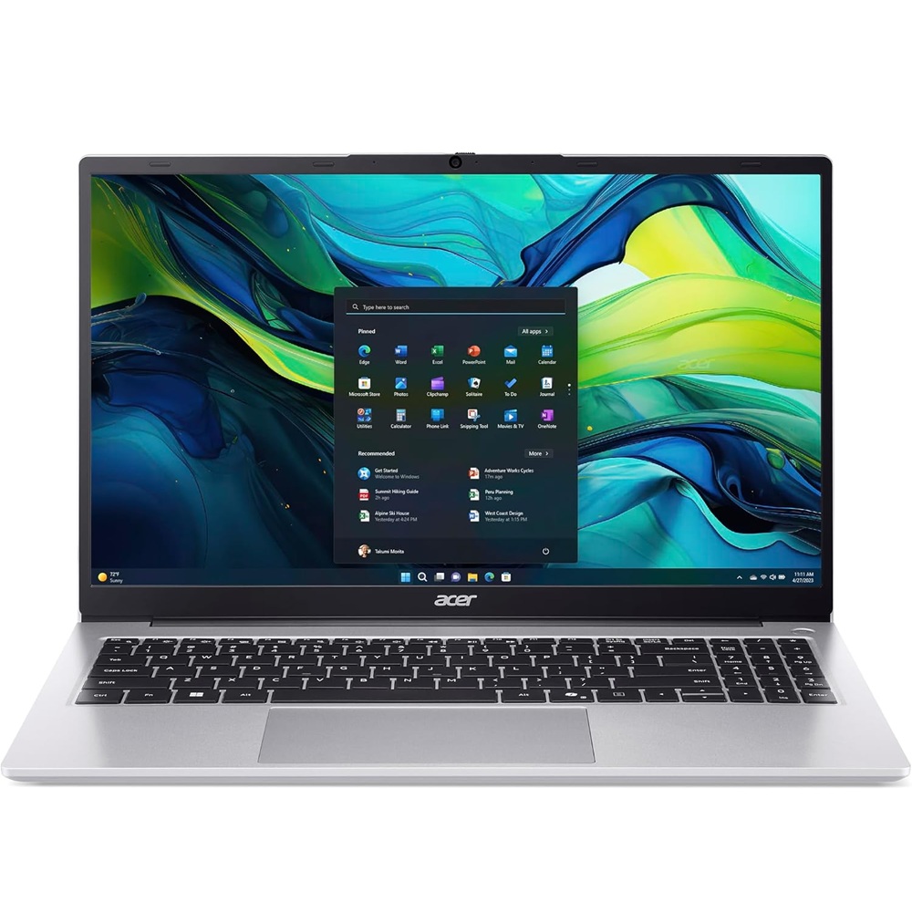 Acer Aspire AL15-41P AMD Ryzen 7 5700U 8 Cores 16GB DDR4 1TB NVMe W11 Home WiFi AX + BT Webcam
