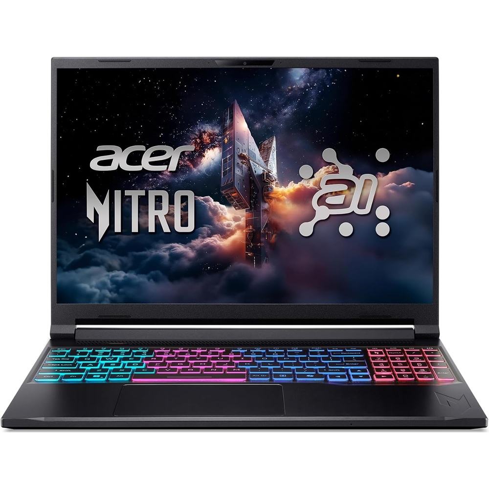 Acer Nitro V 16S 16" Gaming Notebook WUXGA 180 Hz Intel Core 5 210H 16 GB 1TB SSD RTX 5060 8GB - US Keyboard Black