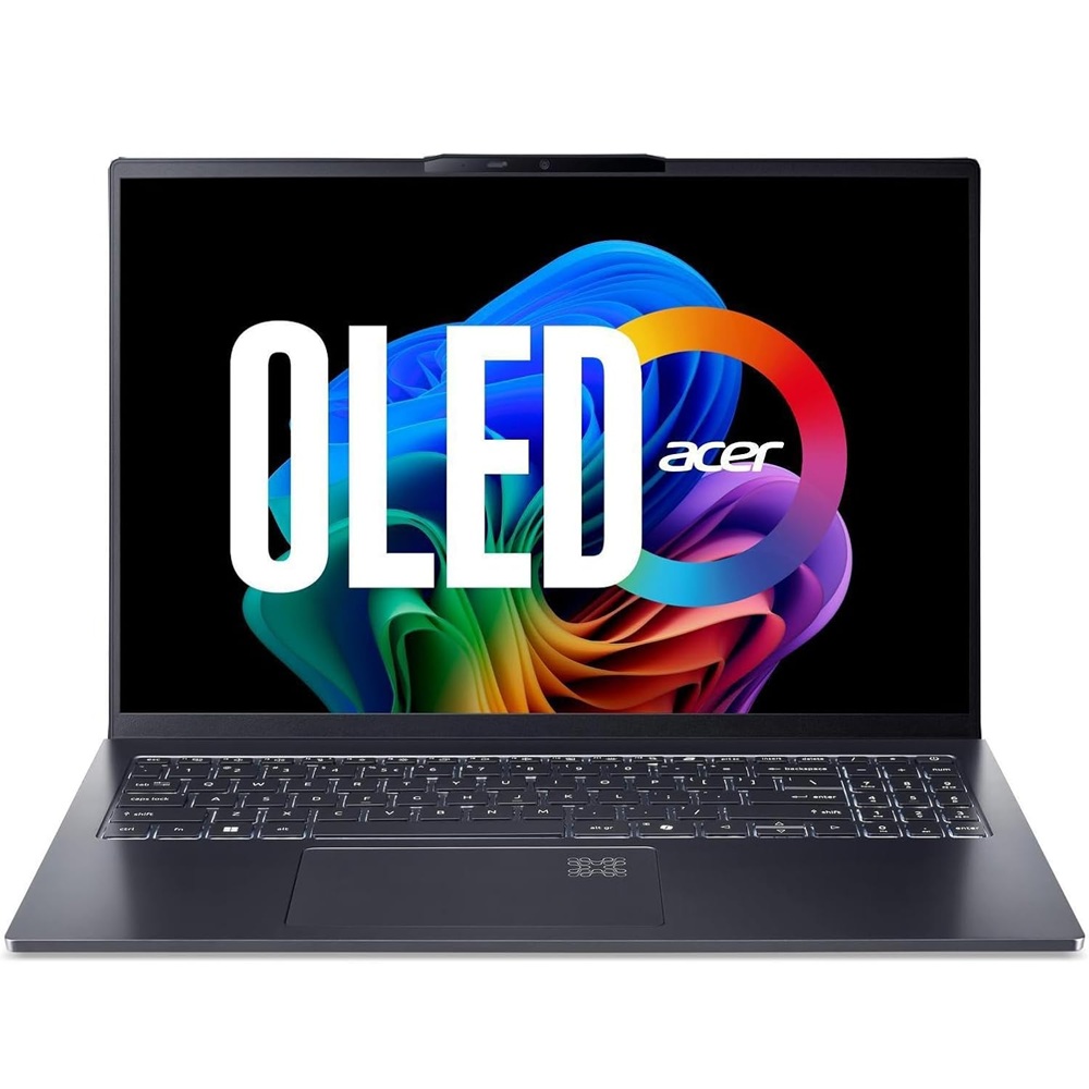 Acer Swift Go 16 AI SFG16-61-R1Q4 16" Copilot+ PC Notebook – WQXGA+, AMD Ryzen 7 350, 32GB RAM, 1TB NVMe SSD – Iron