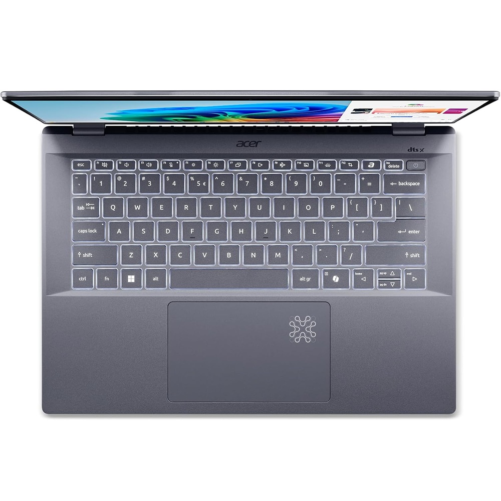 Acer Swift 14 AI SF14-51 Copilot+ PC WUXGA QHD 2.8K OLED Core Ultra 5 228V 32GB 1TB NVMe English Keyboard - Blue - Image 4