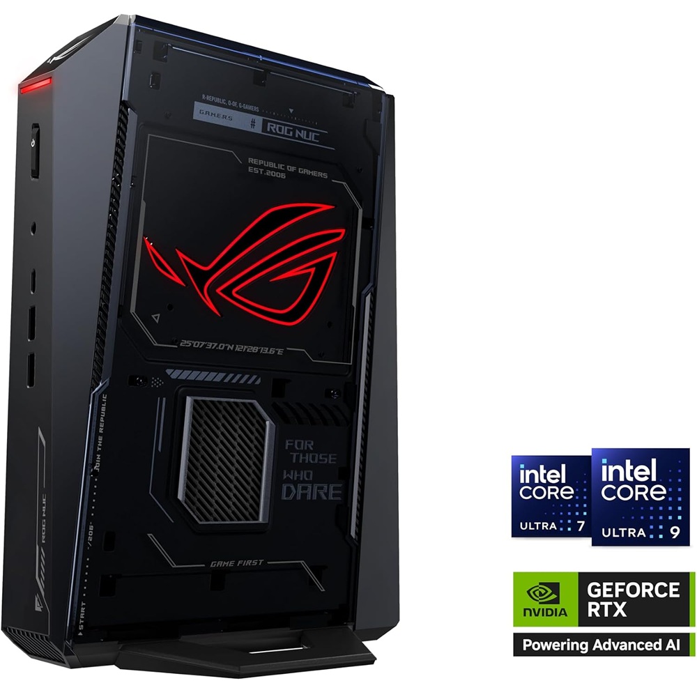 ASUS ROG NUC (2025) NUC15JNK Core™ Ultra 9 Processor 275HX NVIDIA GeForce RTX 5070 - Brand New