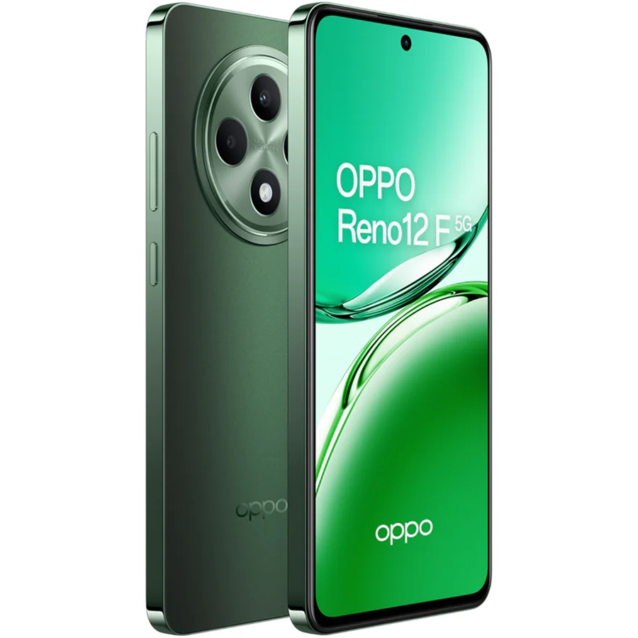 OPPO Reno12 F 5G Black Green | 5G Smartphone | AI Camera | Large AMOLED Display | Long Battery Life